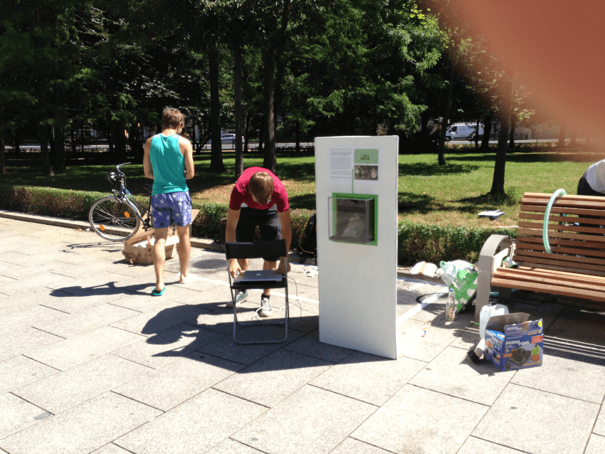 lost shuttle on the left